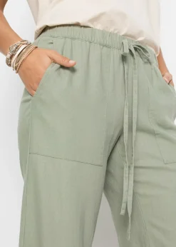 Mujer bonprix bonprix Pantalón Marlene de lino