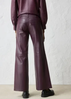 Mujer bonprix bonprix Pantalón Marlene de napa de cordero