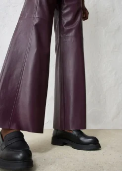 Mujer bonprix bonprix Pantalón Marlene de napa de cordero