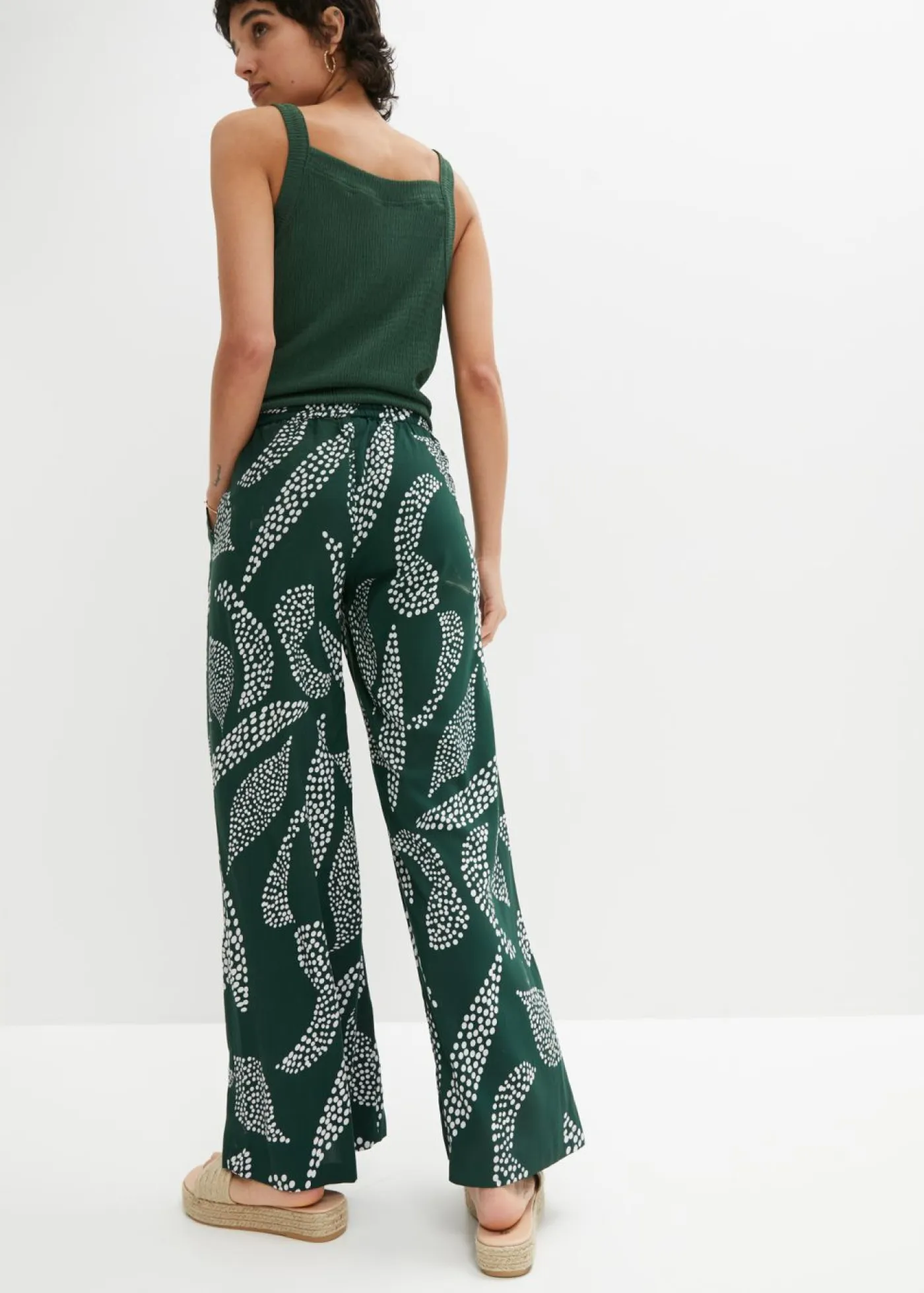 Mujer bonprix bonprix Pantalón Marlene de viscosa