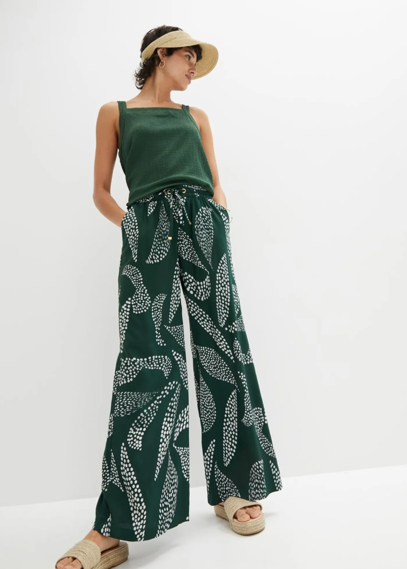 Mujer bonprix bonprix Pantalón Marlene de viscosa