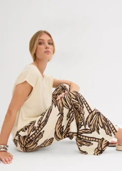 Mujer bonprix bonprix Pantalón Marlene de viscosa fluida