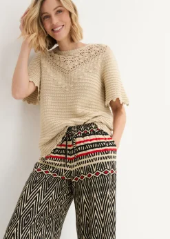 Mujer bonprix bonprix Pantalón Marlene de viscosa fluida