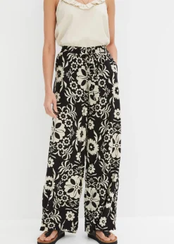 Mujer bonprix bonprix Pantalón Marlene de viscosa fluida