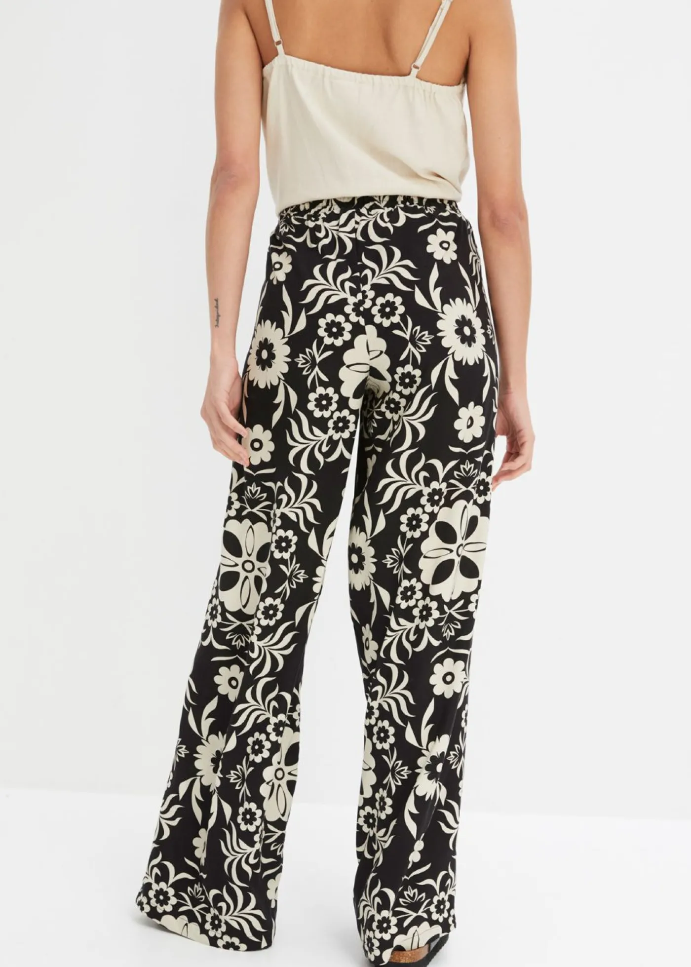 Mujer bonprix bonprix Pantalón Marlene de viscosa fluida