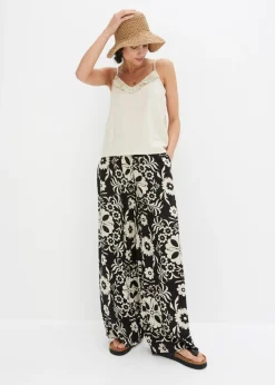 Mujer bonprix bonprix Pantalón Marlene de viscosa fluida