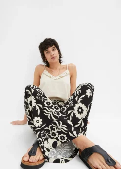 Mujer bonprix bonprix Pantalón Marlene de viscosa fluida