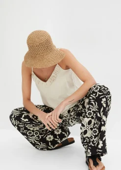 Mujer bonprix bonprix Pantalón Marlene de viscosa fluida