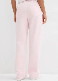 Mujer bonprix bonprix Pantalón palazzo con cinturilla cómoda y talle alto
