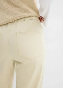 Mujer bonprix bonprix Pantalón palazzo con cinturilla cómoda y talle alto