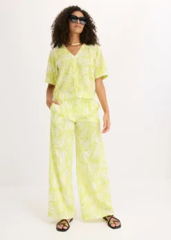 Mujer bonprix bonprix Pantalón palazzo con cintura cómoda