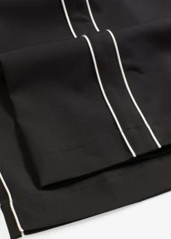 Mujer bonprix bonprix Pantalón palazzo con rayas decorativas