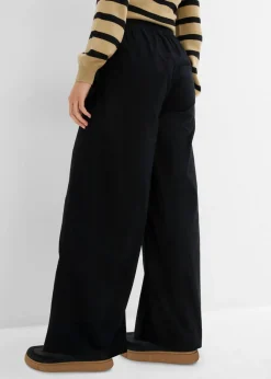 Mujer bonprix bonprix Pantalón palazzo de algodón puro