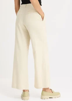 Mujer bonprix bonprix Pantalón palazzo de lino