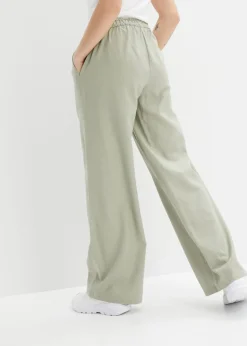 Mujer bonprix bonprix Pantalón palazzo de lino