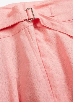 Mujer bonprix bonprix Pantalón palazzo de mezcla de lino ligero