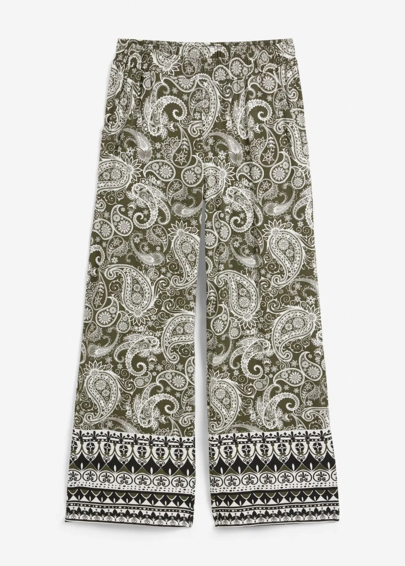 Mujer bonprix bonprix Pantalón palazzo de mezcla suave de viscosa