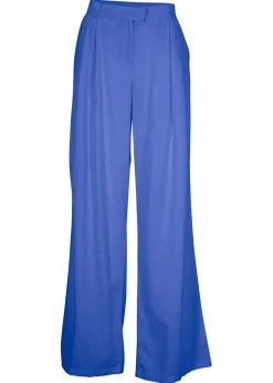 Mujer bonprix bonprix Pantalón palazzo de mezcla ligera de viscosa y lino