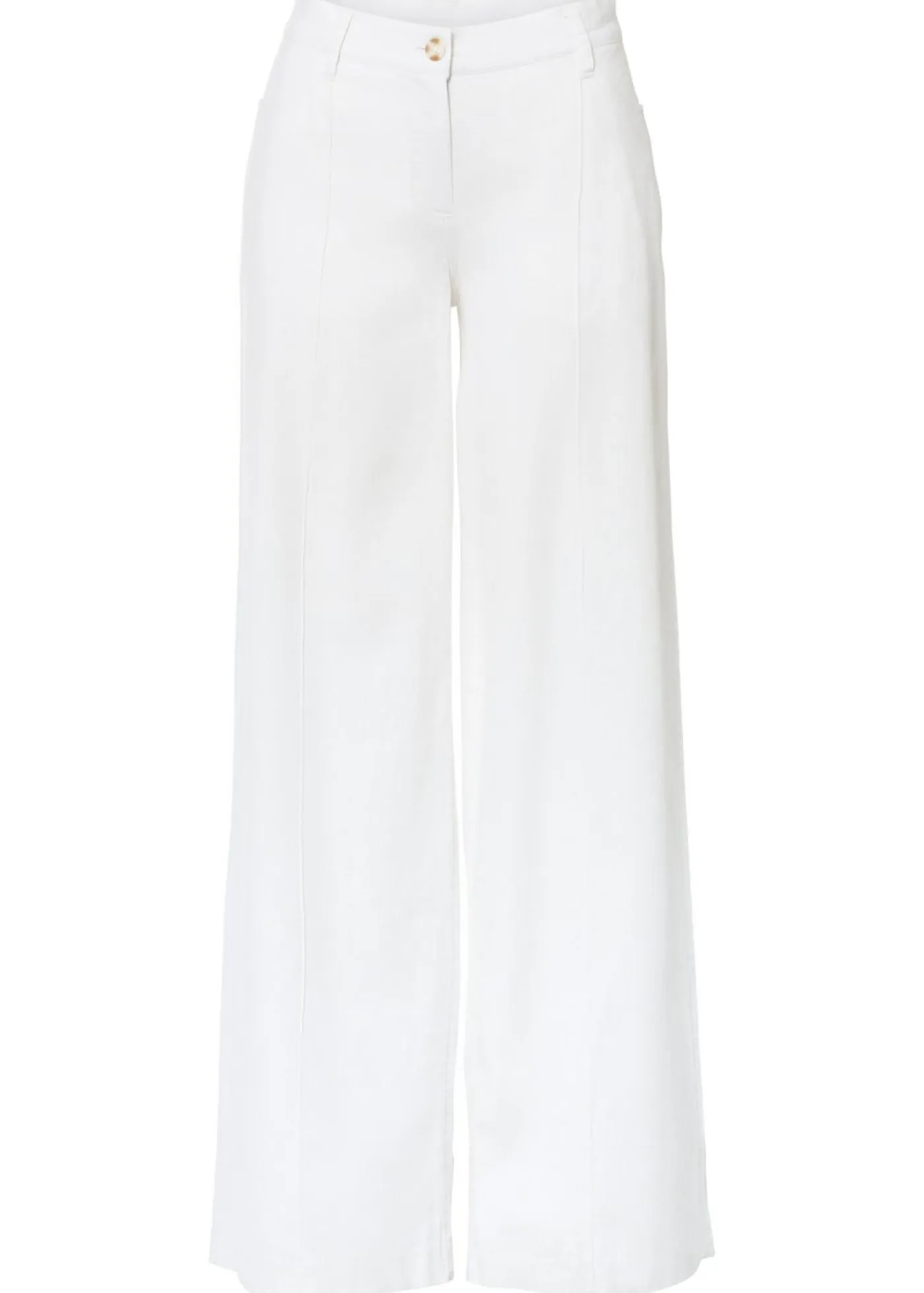 Mujer bonprix bonprix Pantalón palazzo de mezcla de lino