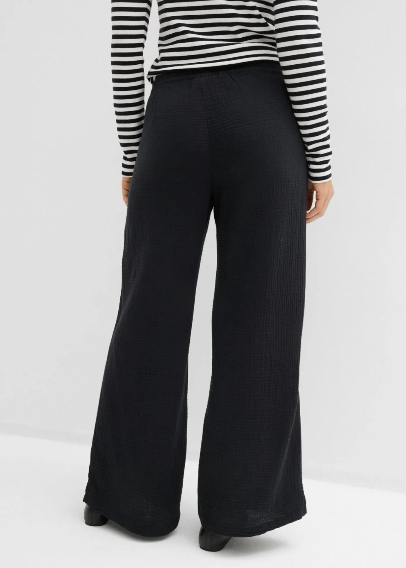Mujer bonprix bonprix Pantalón palazzo de muselina
