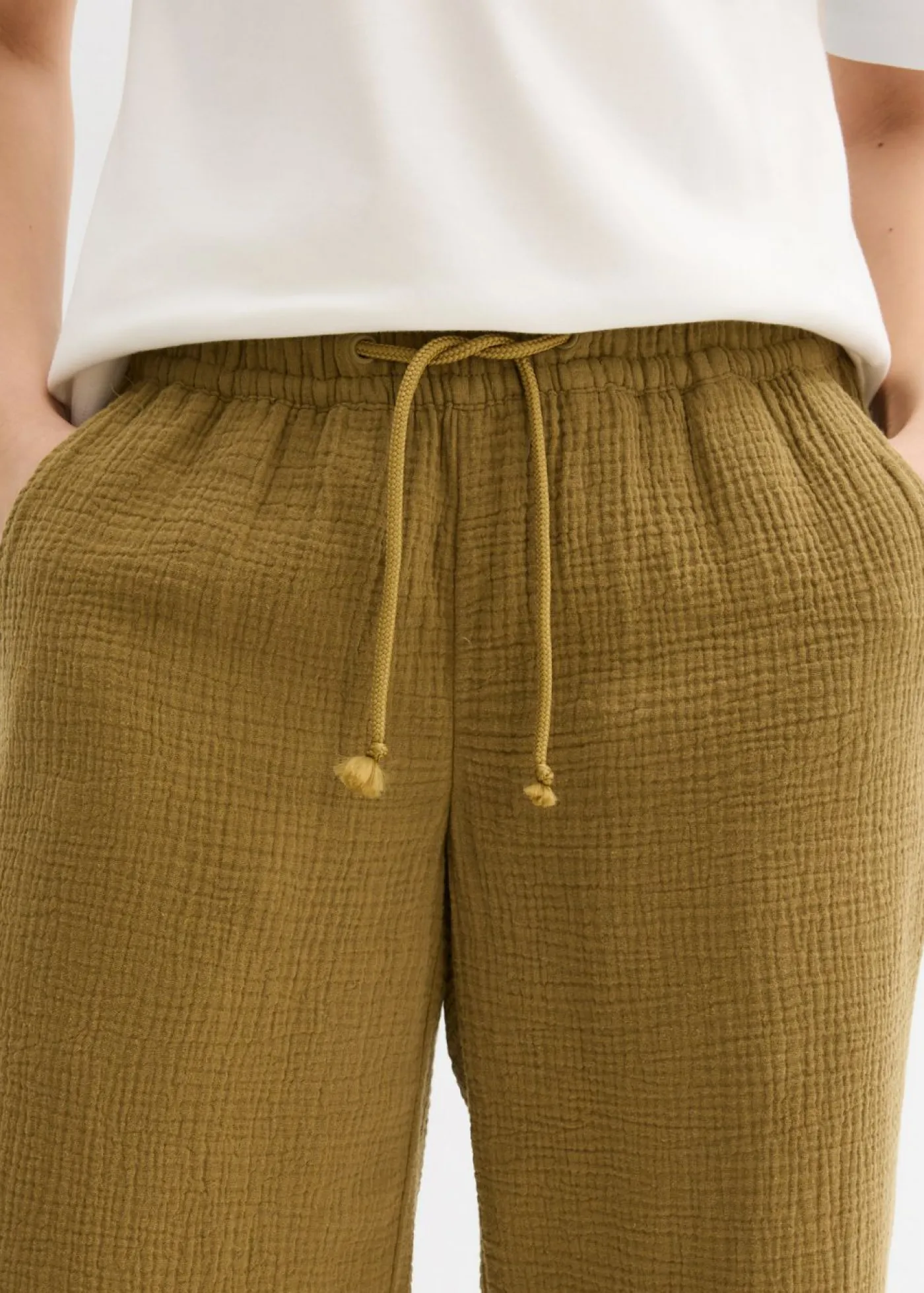 Mujer bonprix bonprix Pantalón palazzo de muselina