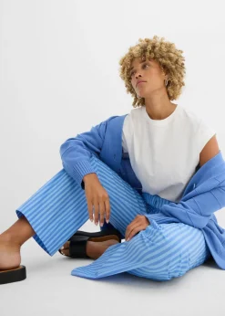 Mujer bonprix bonprix Pantalón palazzo de popelina