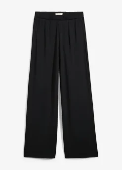 bonprix bonprix Esenciales|Pantalones>Pantalón palazzo de Punto di Roma cómodo Negro