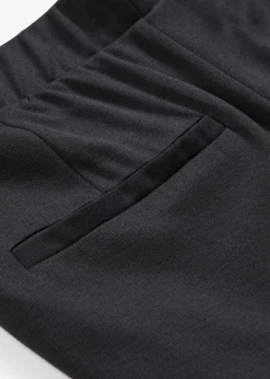 bonprix bonprix Esenciales|Pantalones>Pantalón palazzo de Punto di Roma cómodo Negro