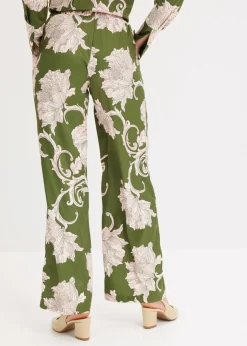 Mujer bonprix bonprix Pantalón palazzo de satén fluido