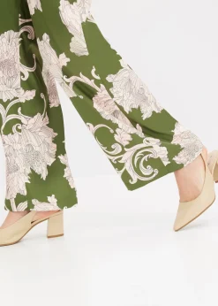 Mujer bonprix bonprix Pantalón palazzo de satén fluido