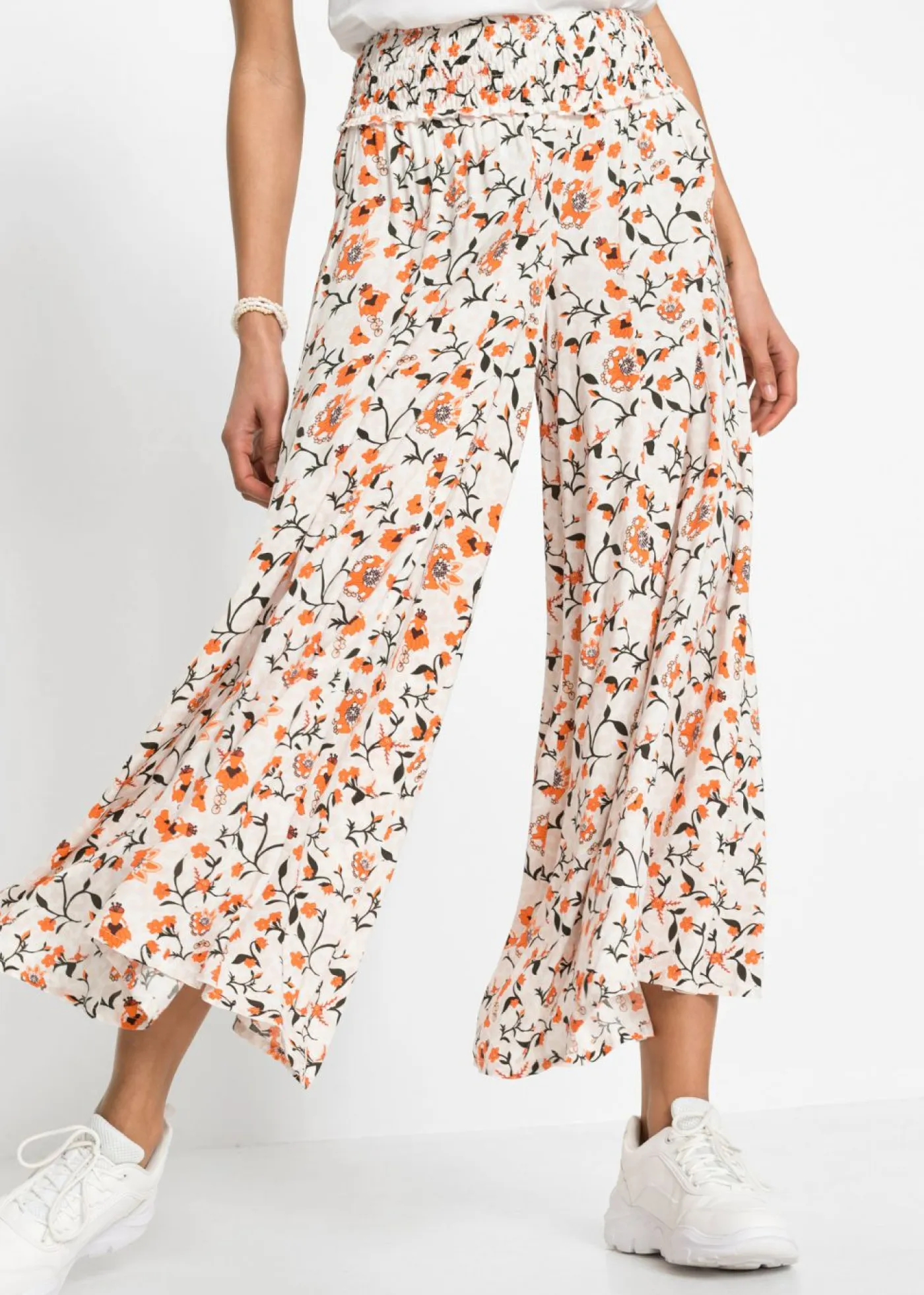 Mujer bonprix bonprix Pantalón Palazzo de viscosa fluida