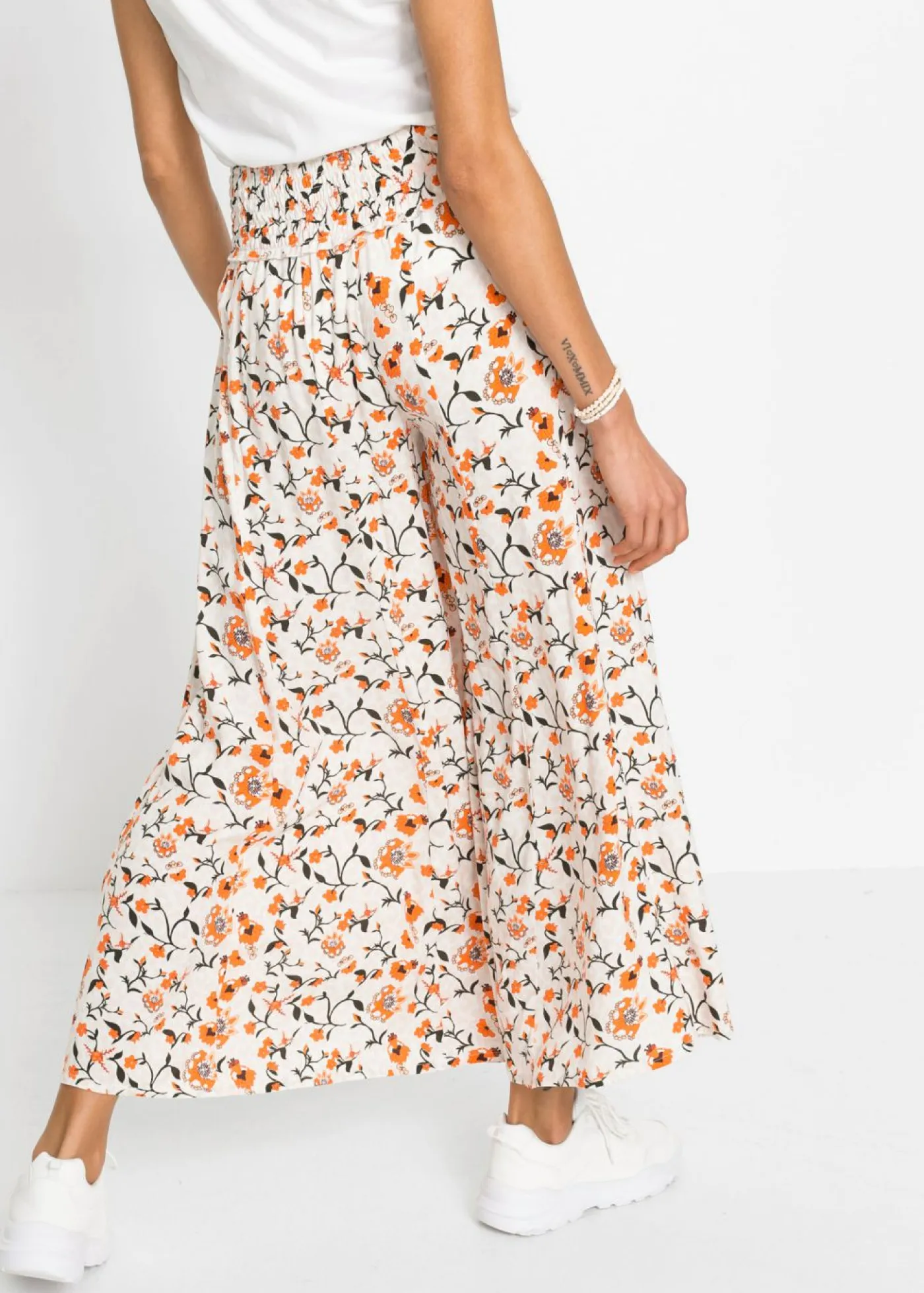 Mujer bonprix bonprix Pantalón Palazzo de viscosa fluida