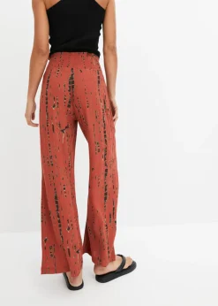 Mujer bonprix bonprix Pantalón Palazzo de viscosa fluida