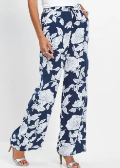 Mujer bonprix bonprix Pantalón Palazzo de viscosa fluida