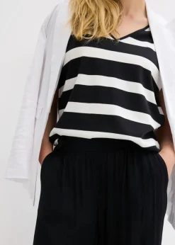 Mujer bonprix bonprix Pantalón Palazzo de viscosa suave