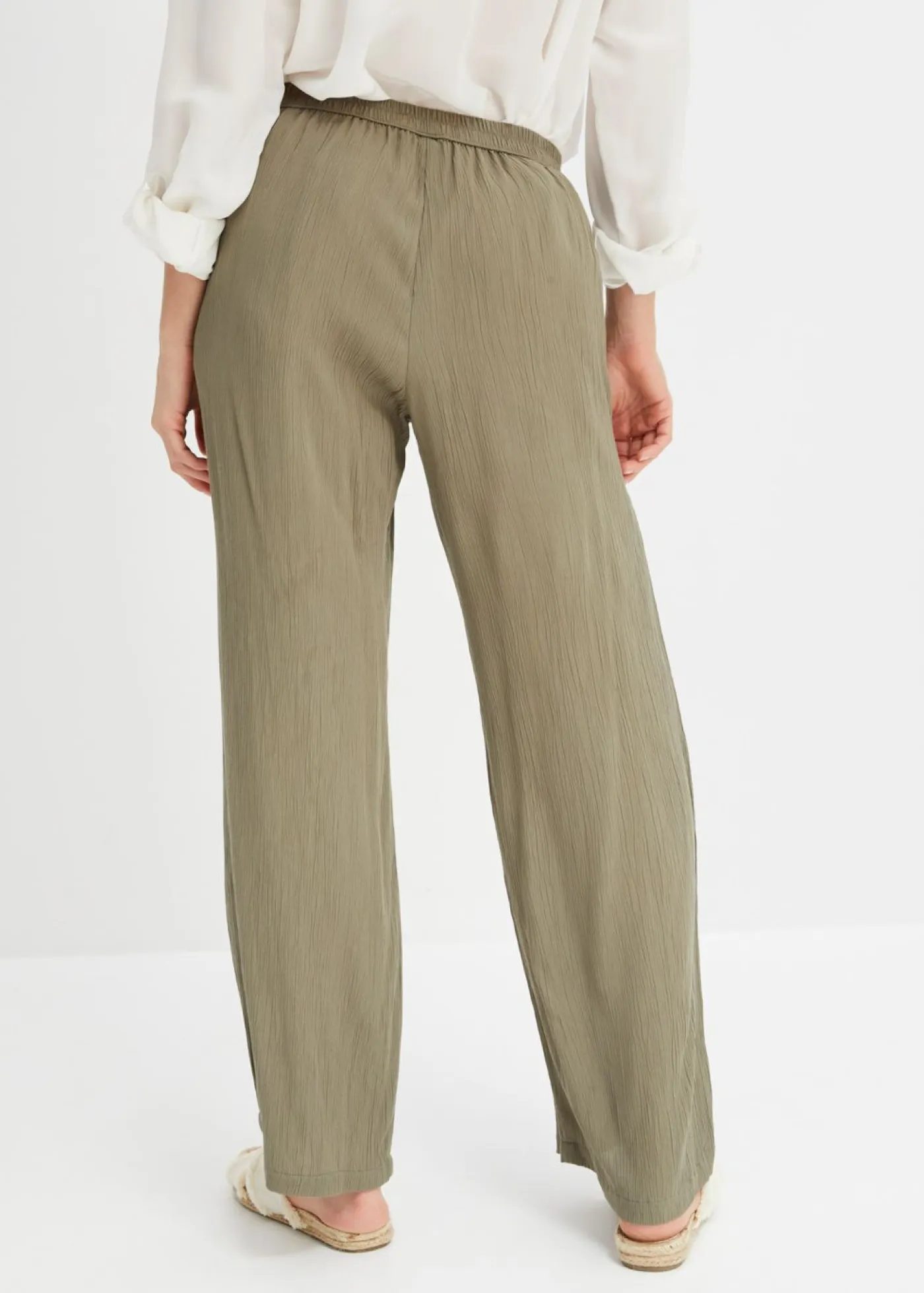 Mujer bonprix bonprix Pantalón Palazzo de viscosa suave