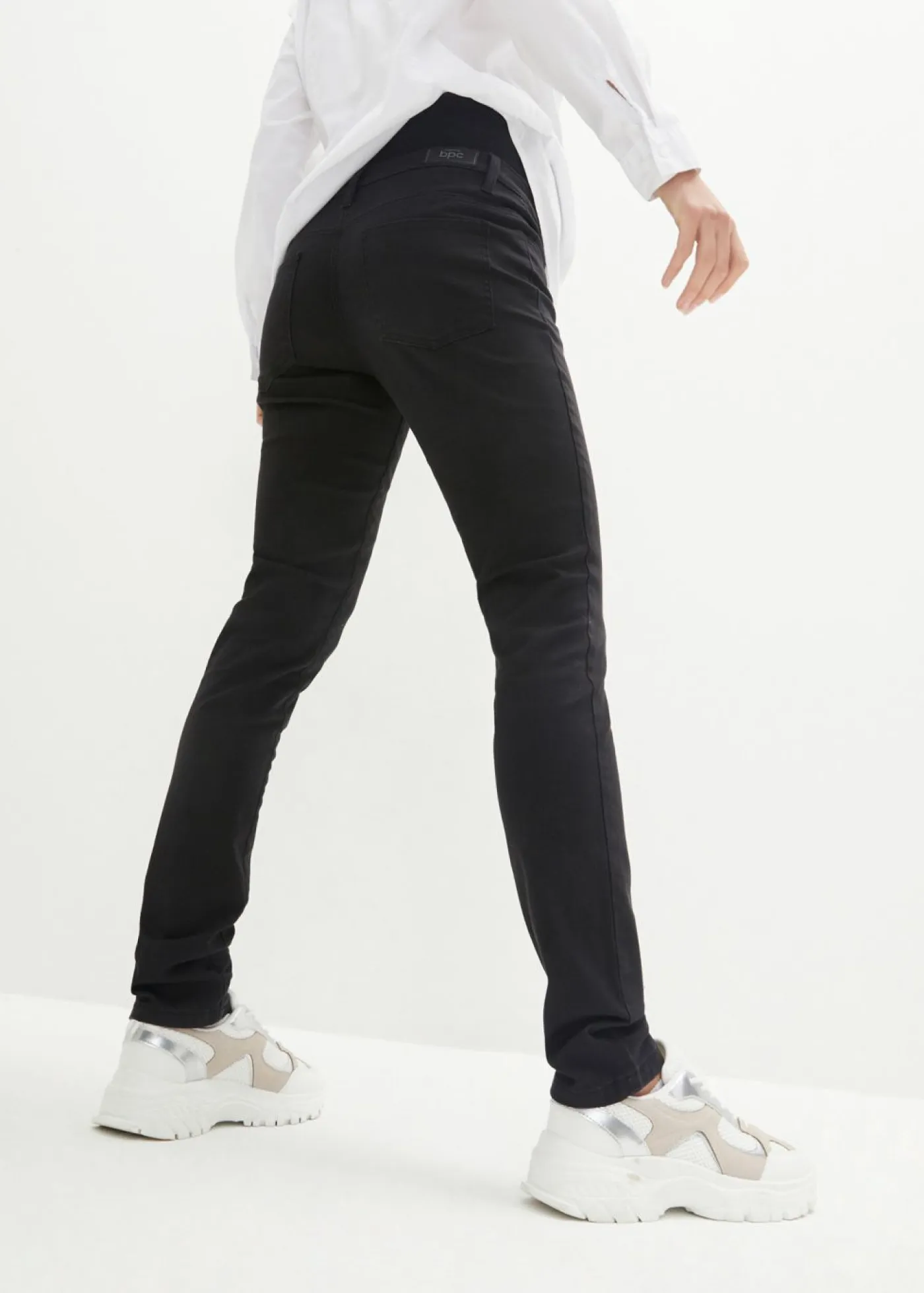 Mujer bonprix bonprix Pantalón premamá con material elástico y corte slim