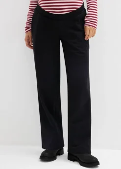 Mujer bonprix bonprix Pantalón premamá de chándal 2 en 1 con banda abdominal ajustable