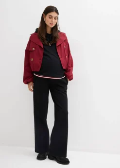 Mujer bonprix bonprix Pantalón premamá de chándal 2 en 1 con banda abdominal ajustable