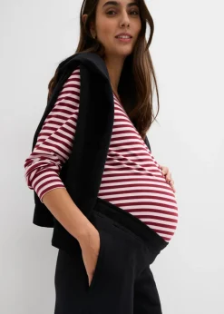 Mujer bonprix bonprix Pantalón premamá de chándal 2 en 1 con banda abdominal ajustable