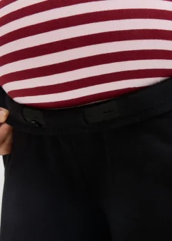 Mujer bonprix bonprix Pantalón premamá de chándal 2 en 1 con banda abdominal ajustable