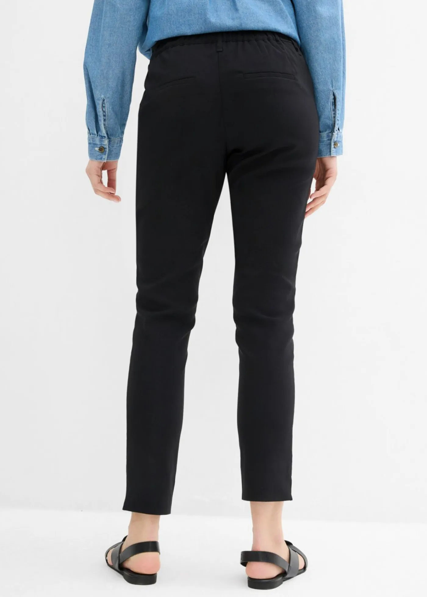 Mujer bonprix bonprix Pantalón premamá elástico con pernera acampanada