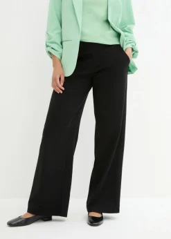 Mujer bonprix bonprix Pantalón Punto di Roma con cintura cómoda