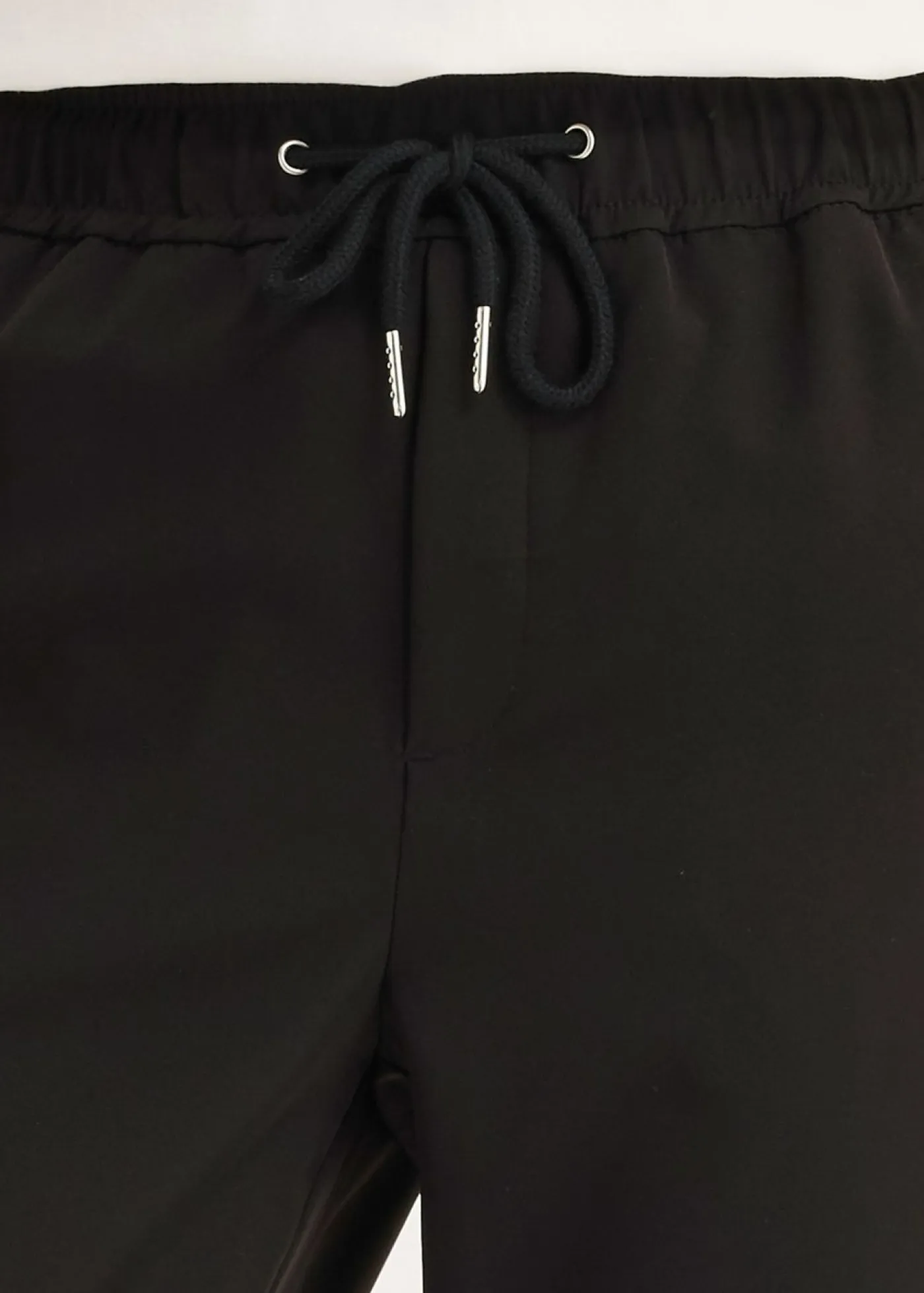 bonprix bonprix Pantalones>Pantalón sin cierre con cinturilla cómoda Negro