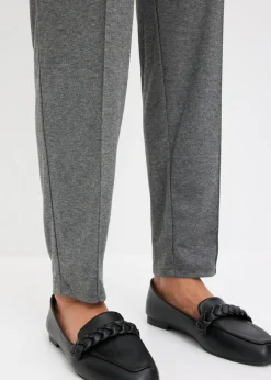 Mujer bonprix bonprix Pantalón sin cierre con ribete