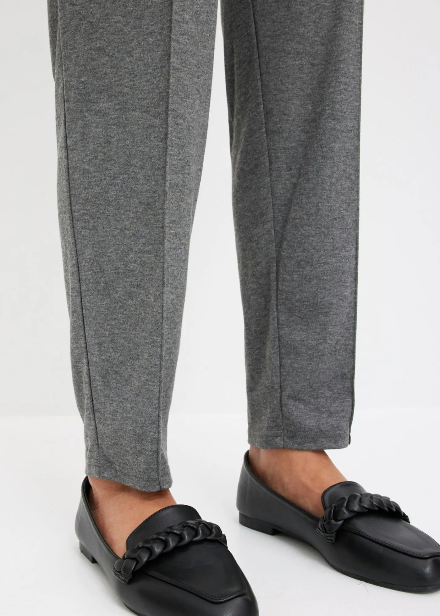 Mujer bonprix bonprix Pantalón sin cierre con ribete