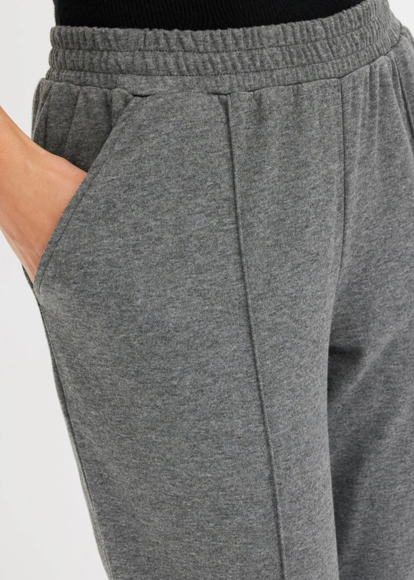 Mujer bonprix bonprix Pantalón sin cierre con ribete