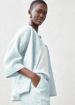 Mujer bonprix bonprix Pantalón sin cierre de lino puro