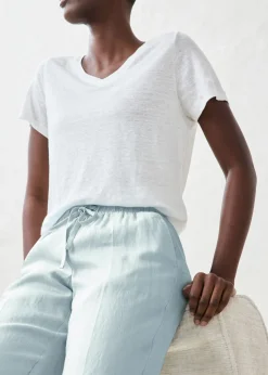 Mujer bonprix bonprix Pantalón sin cierre de lino puro