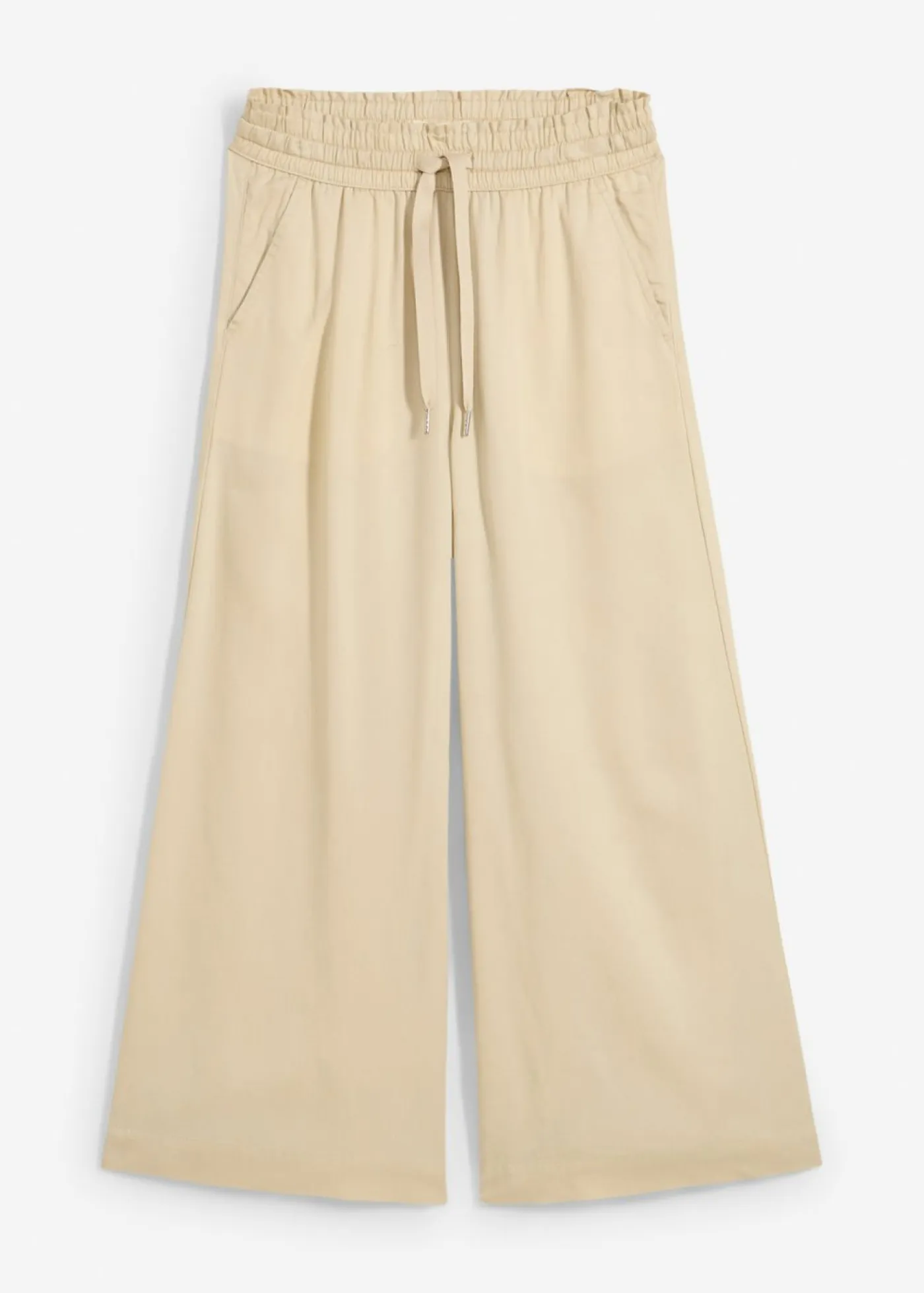 Mujer bonprix bonprix Pantalón sin cierre de lyocell 7/8